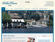 Tablet Screenshot of bbvillaolmo.com